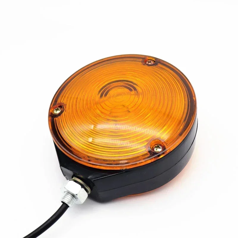 Trailer Truck Lorry Lollipop Earring Amber/Orange Mirror Side Marker Lamp Light 12V/24V Truck Trailer Lorry Caravans Van
