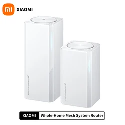 Xiaomi Redmi Whole House Dual WIFI6 Qualcomm CPU Bluetooth MESH 160MHZ NFC WPA3 Vpn Use Mesh Repeater External Signal Mi Router