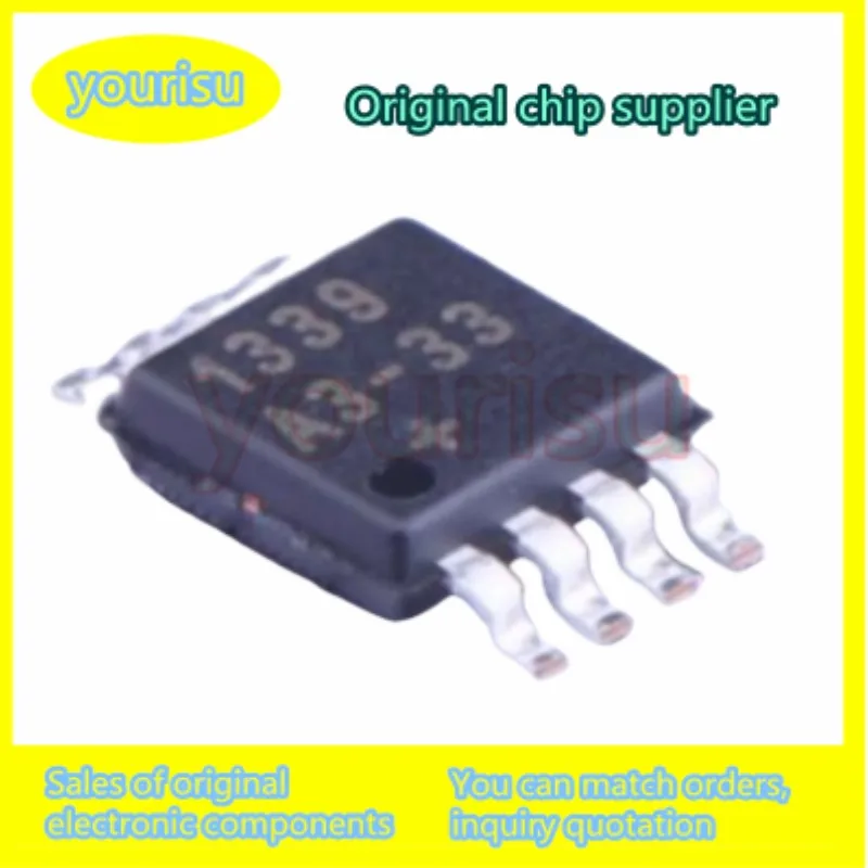 10Pcs/Lot DS1339U-33 DS1339 1399A3-33 IC RTC CLOCK/CALENDAR I2C 8UMAX Chip DS1339U-33+T&R