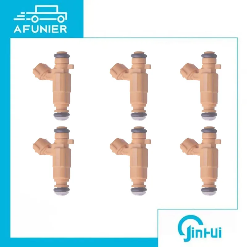 6Pcs Fuel Injector Nozzle For Kia Carnival 2.5L V6 OE No.:0 0K9BV13250,9260930010,0K9BV-13250