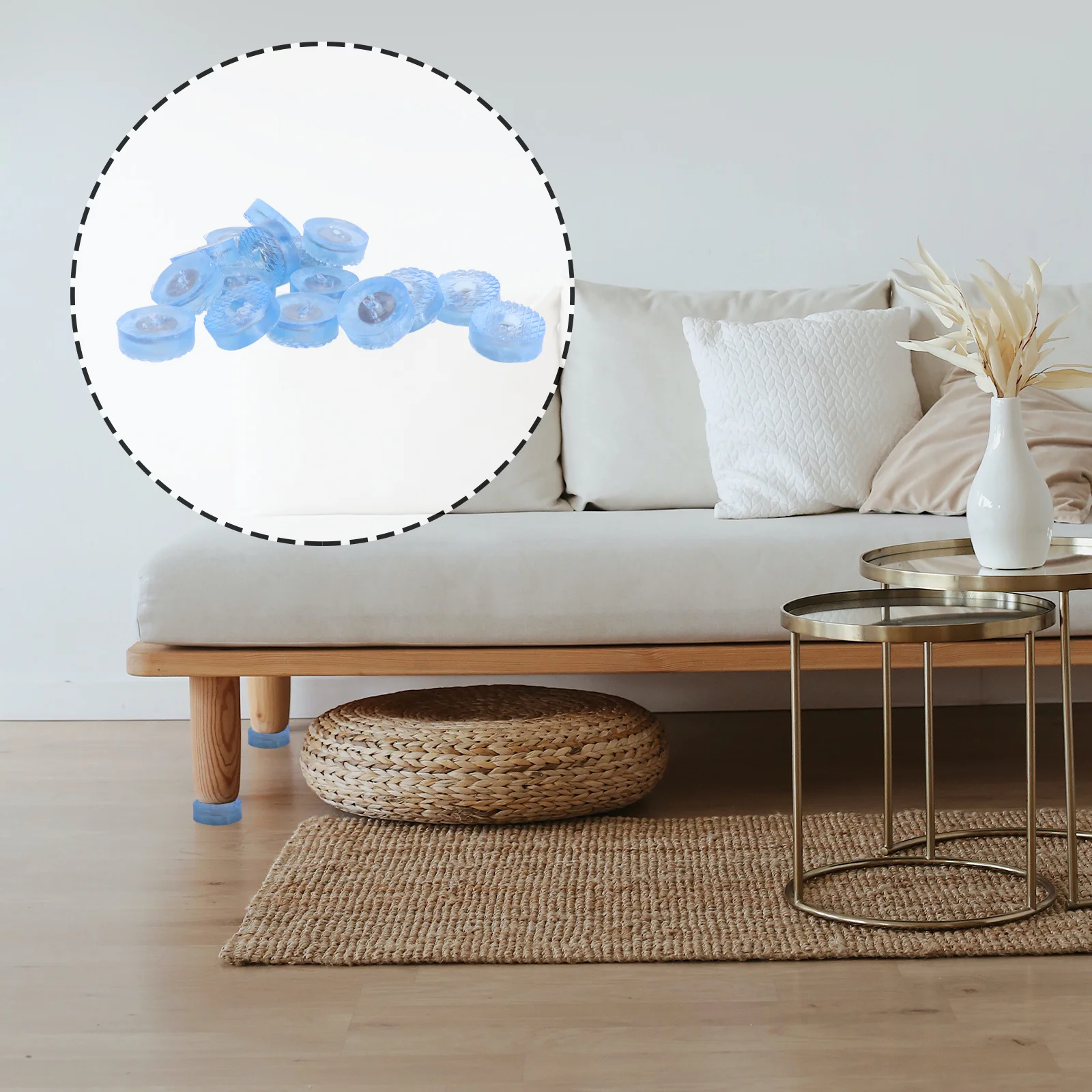 

30Pcs Chair Leg Protectors Soft Non-Slip Table Feet Covers Noise Reduction Furniture Pads for Home Office Table Feet Covers