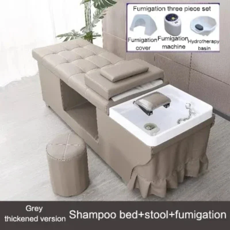 Head Spa Shampoo Chair Japanese Comfort Salon Water Circulation Hair Wash Chair Luxury Shampouineuse Salon Equipment