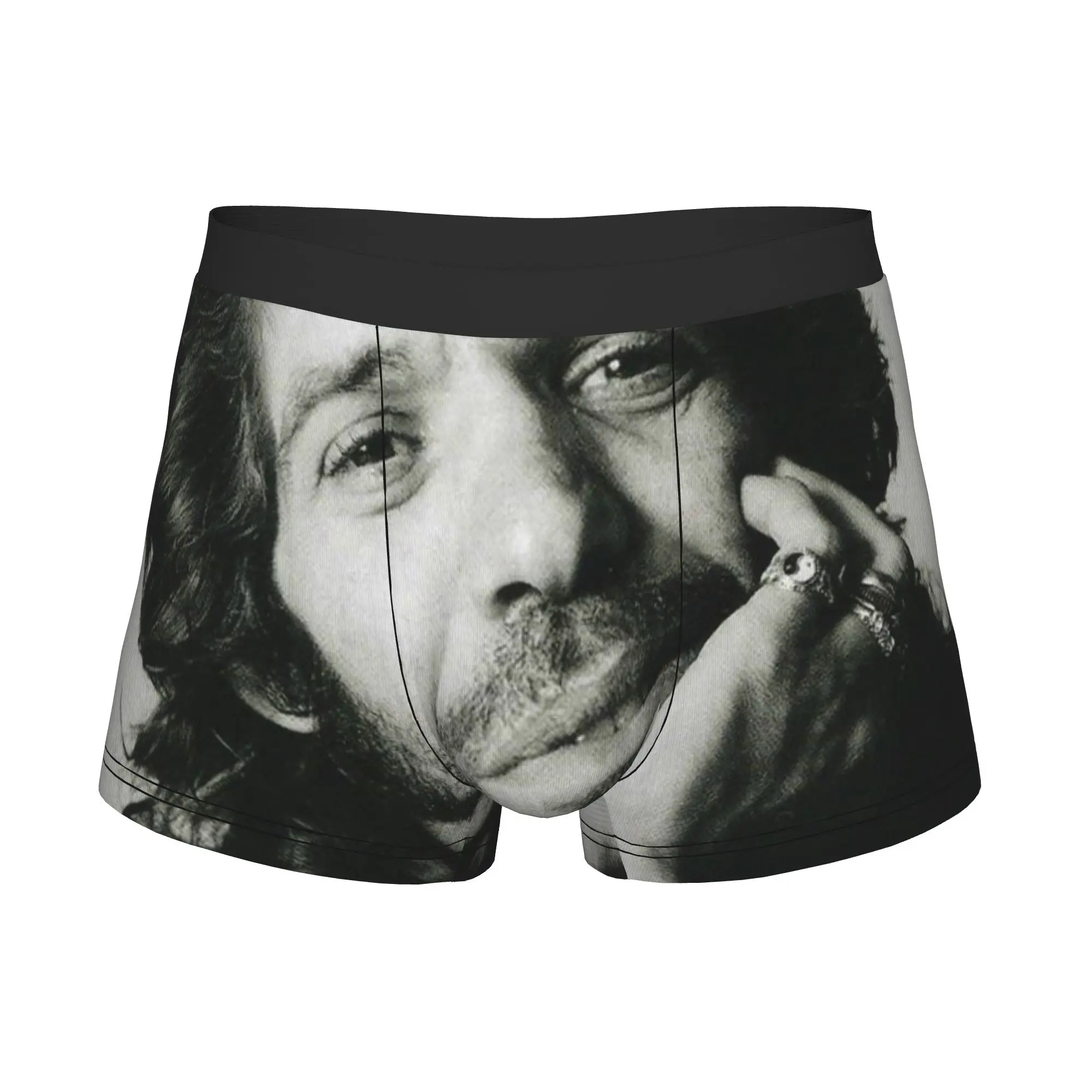 Camaron De La Isla Underwear Male Print Flamenco Singer Boxer Shorts Panties Briefs Soft Underpants