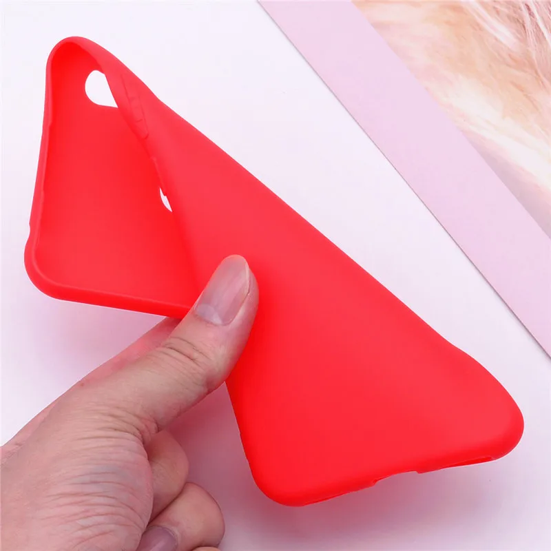For Huawei Y6S Y6 2019 Bumper Soft Cover TPU Matte Silicon Phone Case For Huawei Honor 8A Y6 S Y6 Prime 2019 Phone Back Cover