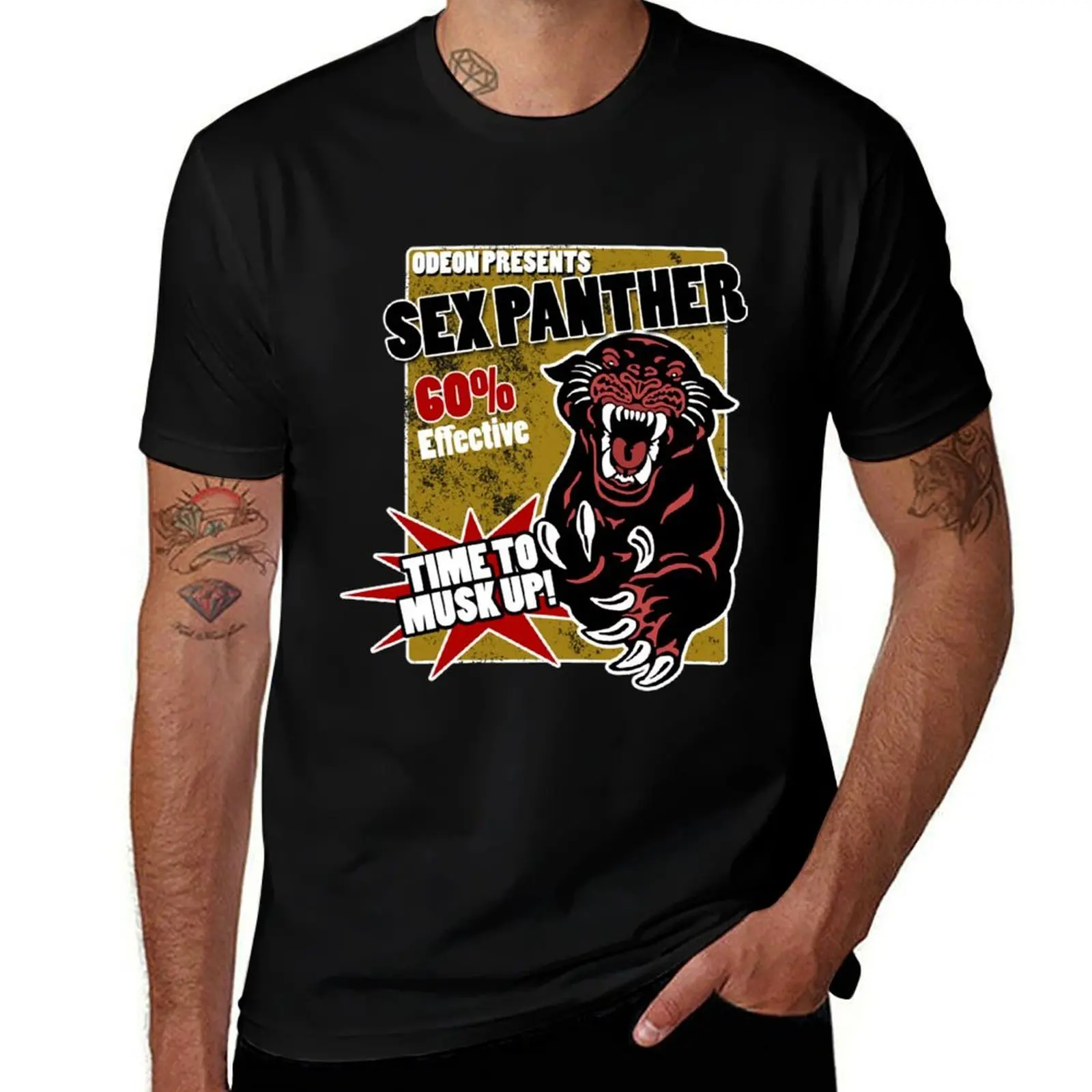 Sex Panther 60 Effective T-Shirt Sun Block Outdoor T-Shirt
