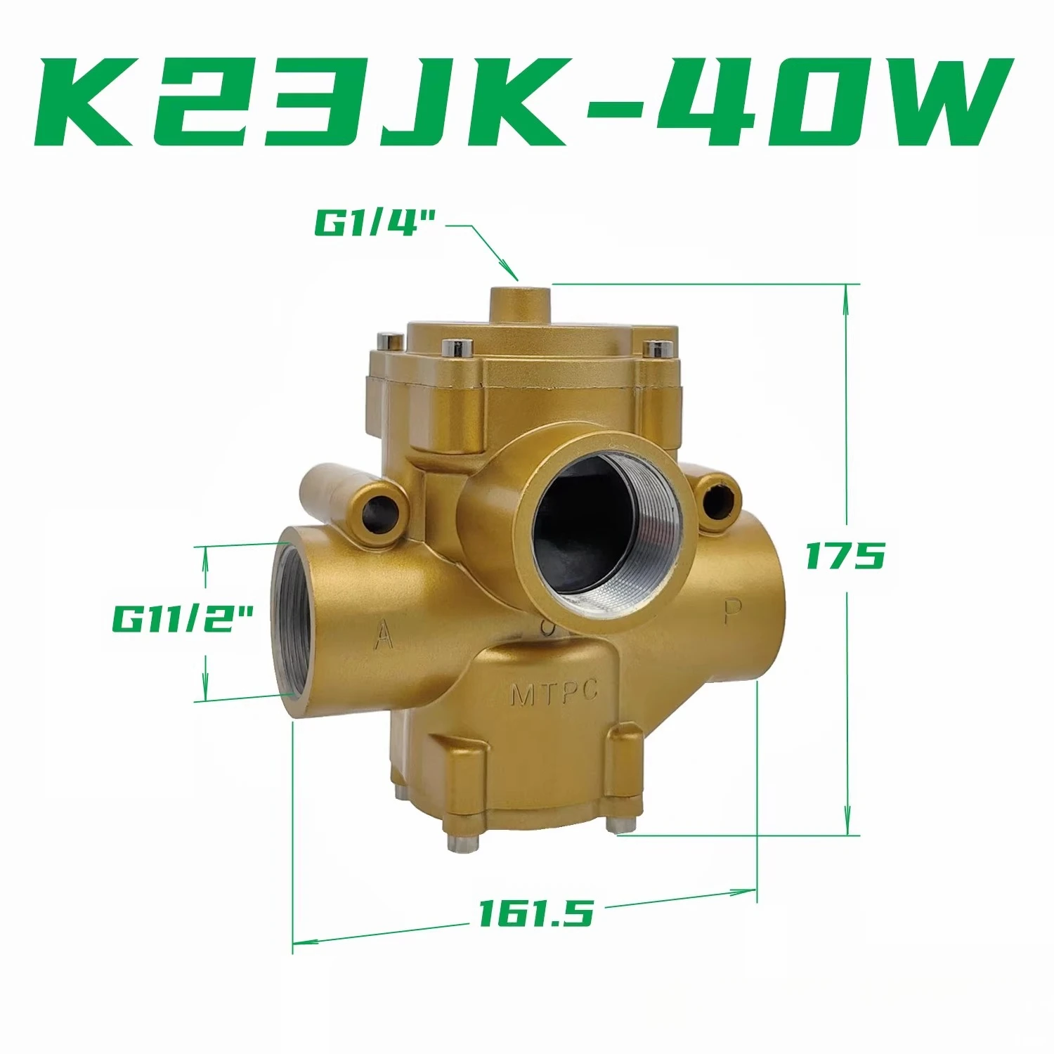 

One and A Half Inch 1.5-inch Pneumatic Valve 11/2 "globe Valve K23JK-40W