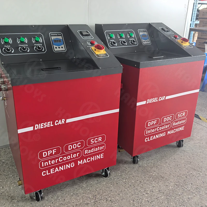 High Pressure Steel Radiator Flush Equipment Diesel Particulate Filter SCR DOC DPF Cleaning Machine Karjoys KJ-ZL1000 220V 50Hz