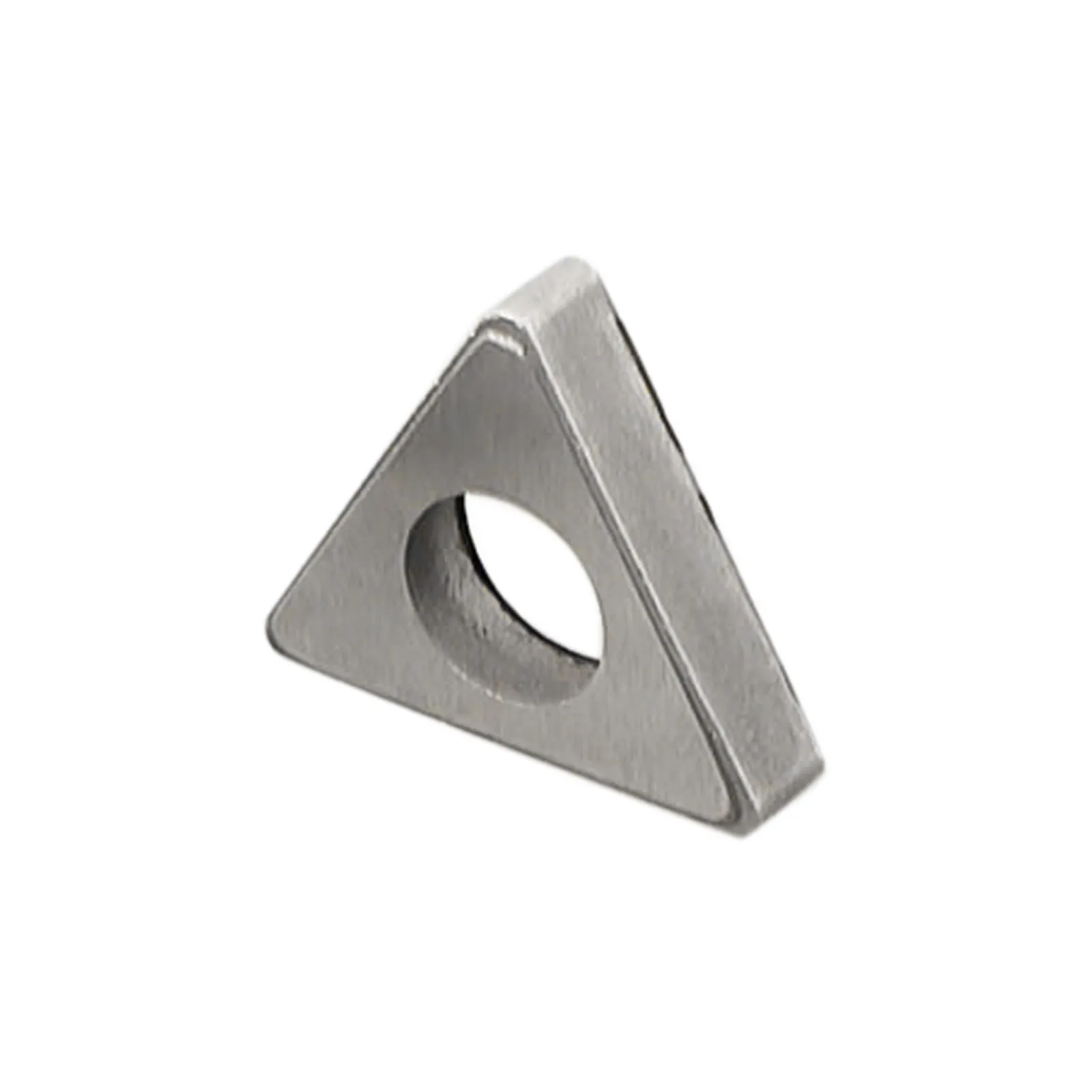 Brand New Durable High Quality CNC Carbide Tips Inserts Tungsten Steel Turning Tool Silver 10 Pcs Blade High Strength