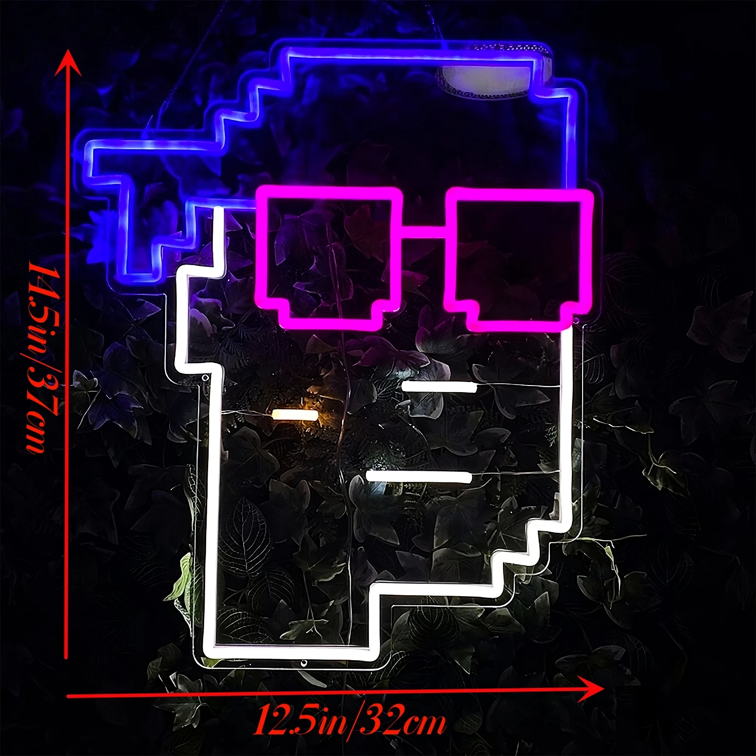 NFT Neon Sign Custom Cyberpunk Bedroom Playroom Personalized Gift Boy Room Office Studio Cafe Modern Tech Sense Night LED Light