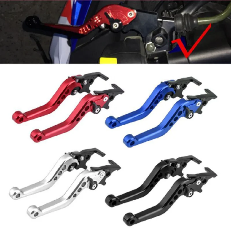 

Universal Fit for Motorcycle Modification 1 Pair CNC Alloy Motorcycle Brake Handle Motorbike Clutch Drum Brake Lever Handle