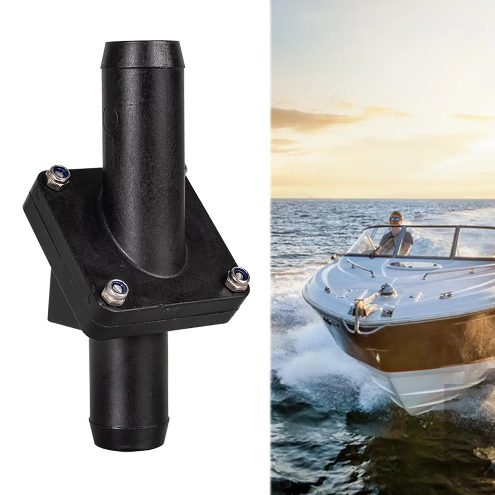 

Yacht Inline Nonreturn Valve Practical Spare Parts Convenient High Performance Directly Replace Accessories 1 Way Check Valve