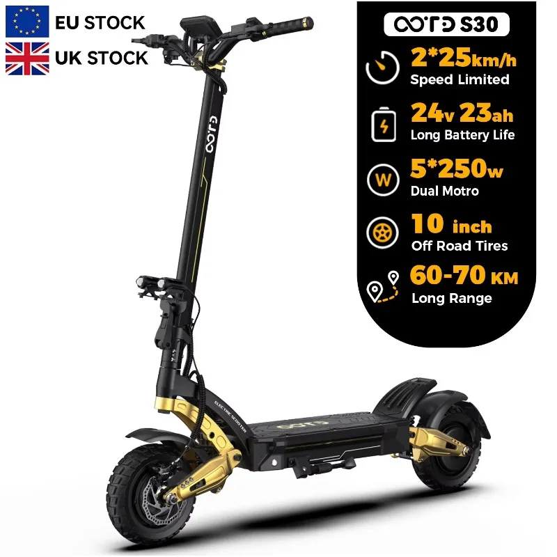 

Warehouse Duotts S30 High Quality Trotinette Electrique Mobility Folding Fold Electric Scooter