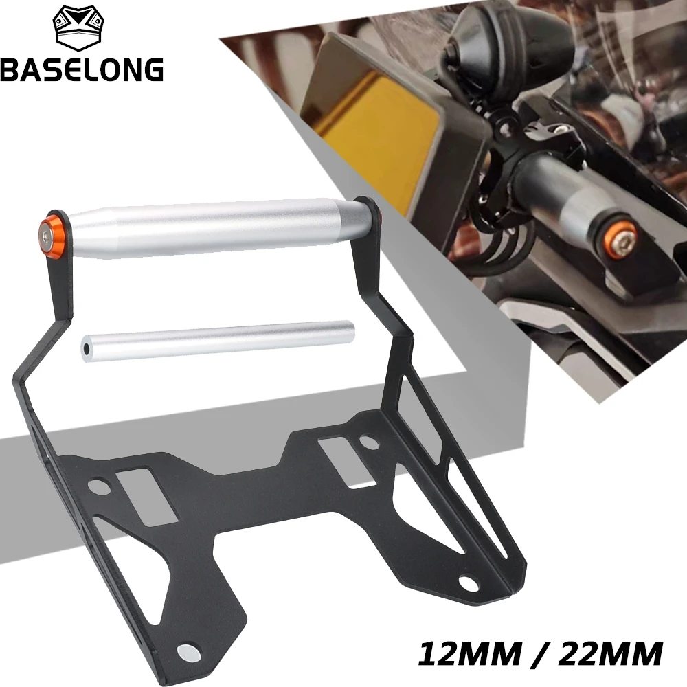 

For KTM 1290 SUPER ADVENTURE S/R 2021-2022-2023-2024 Motorcycle Phone GPS Navigation Bracket Supporter Holder Bars Accessories
