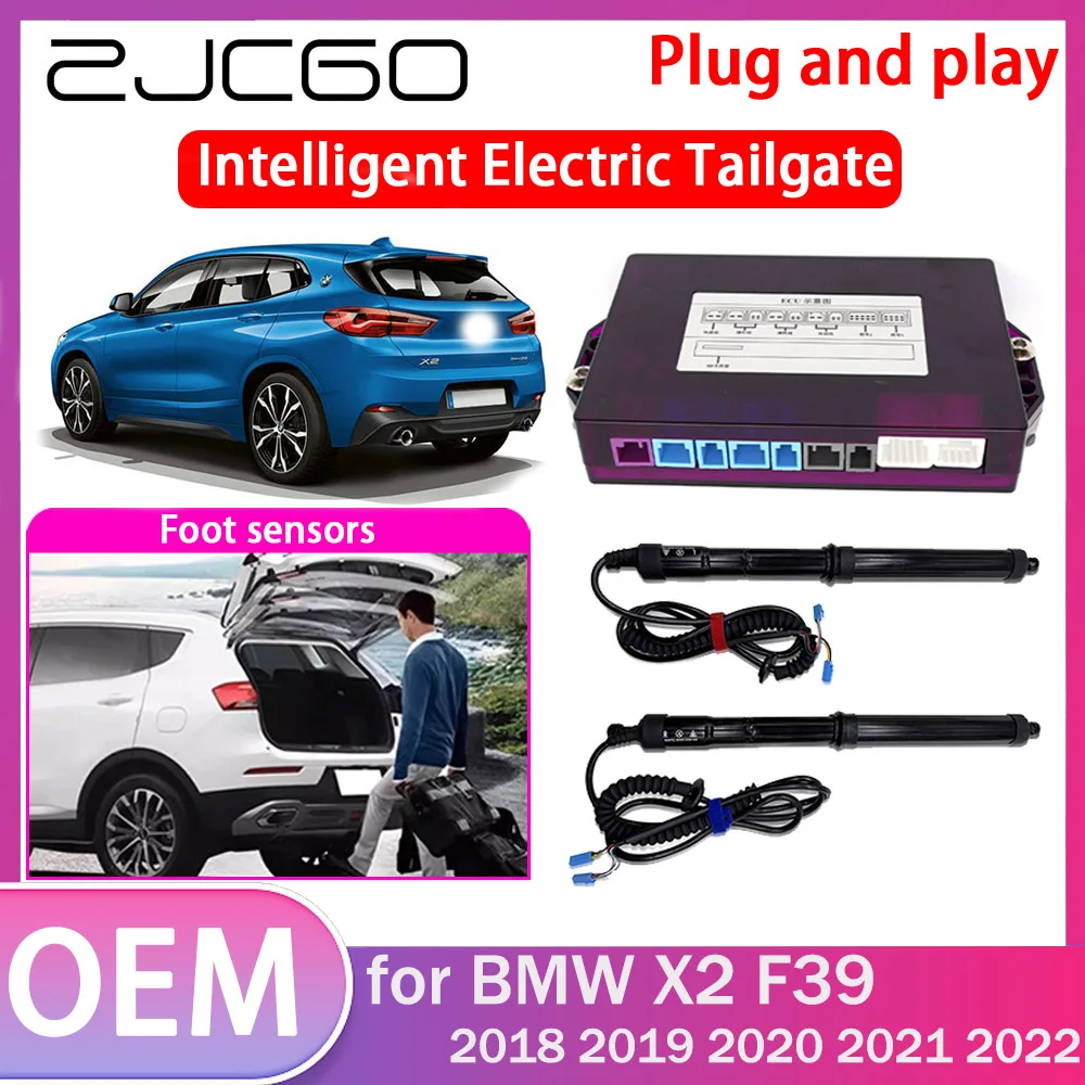 

ZJCGO Electric Tailgate Lift Drive Trunk Opening Tail Gate Lift Soft Close Car Door for BMW X2 F39 2018 2019 2020 2021 2022