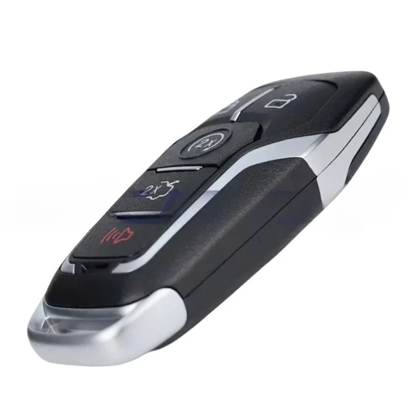 Keyless Entry Remote Smart Key Fob Shell Case Button Pad Cover for Ford Fusion Mustang Explorer Lincoln MKZ MKC 2013-2017