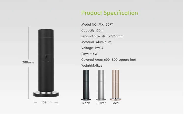 Hot Sale small area Silent working scent diffuser machine,commerical aroma 360 diffuser machine ,essential oil diffuser image 3