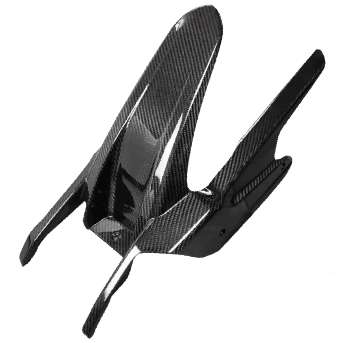 3K Dry Carbon Fiber Motorcycle Accessories  Rear Chain Guard Fender Mudguard Mud Guard Tire Wheel Fairing For CFMOTO CF450SR