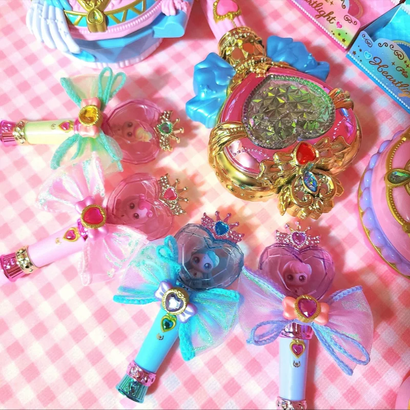 

Catch Teenieping Season 7 Princess Fairy Magic Wand Toy with Glowing Heart Cute Doll Pretend Play Item for Little Girls Kids