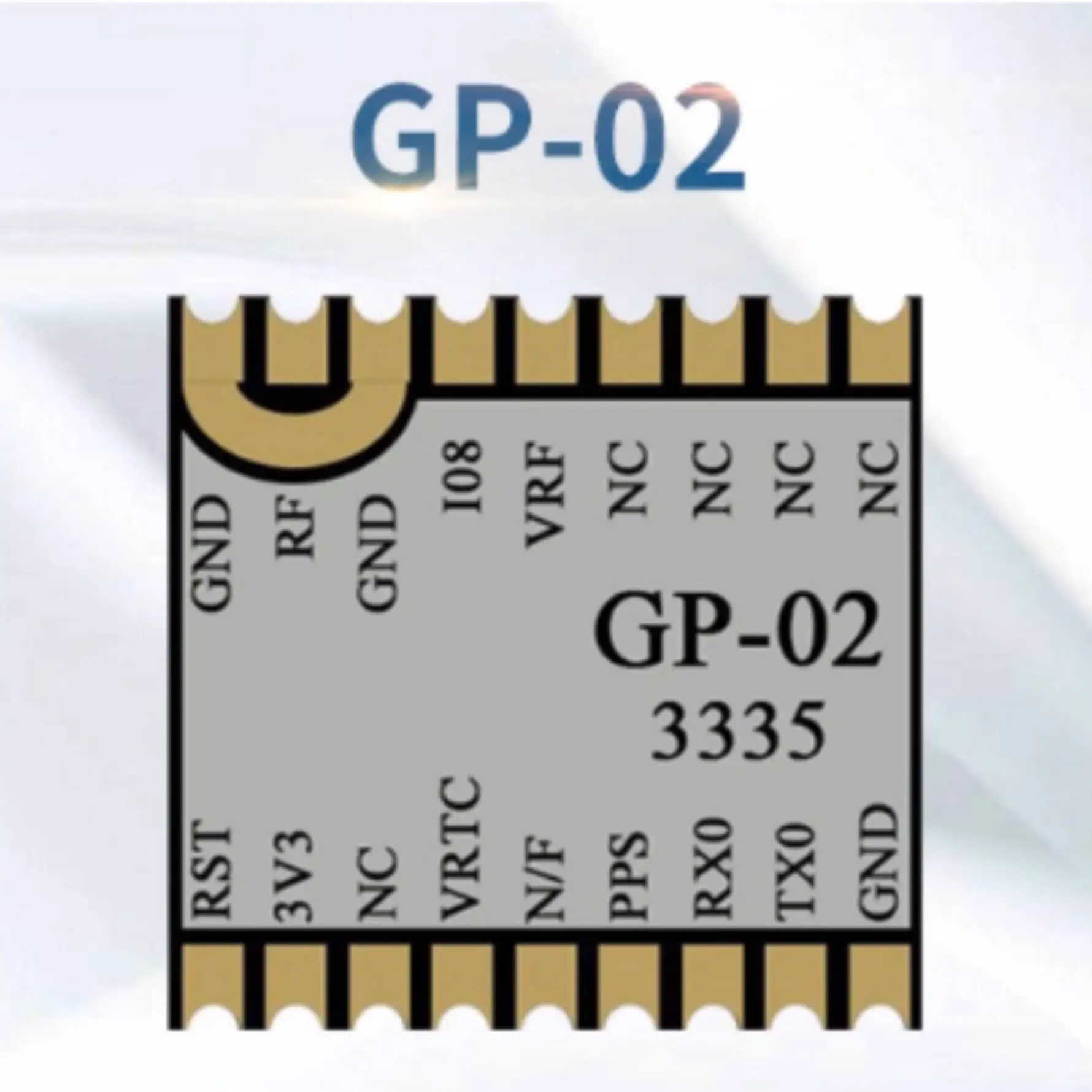 Gp-02 High Performance Bds/Gps Gnss Multi-Mode Satellite Positioning Navigation Receiver  Module