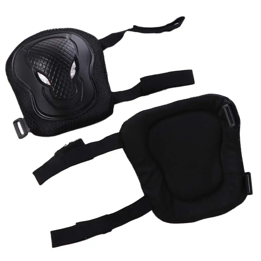 6Pcs/Set Knee&Elbow&Palm Skateboard Protection Gear Thicken Breathable Inline Skating Protector Safety Light