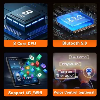 Autorádio s Androidem 15 pro Renault Clio 4 2012-2019, multimediální video přehrávač, navigace, GPS, stereo, bezdrátový Carplay 4G, 2 DIN 10 nejlepší prodej Renault Clio 4 - №4