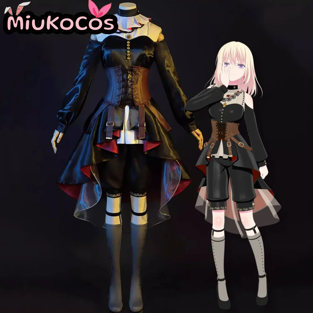 متوفر في المخزون أزياء دولوريس أويكا ميسومي التأثيرية MiuKoCosplay أنيمي بانج دريم! أفيو موجيكا كوسبلاي #2