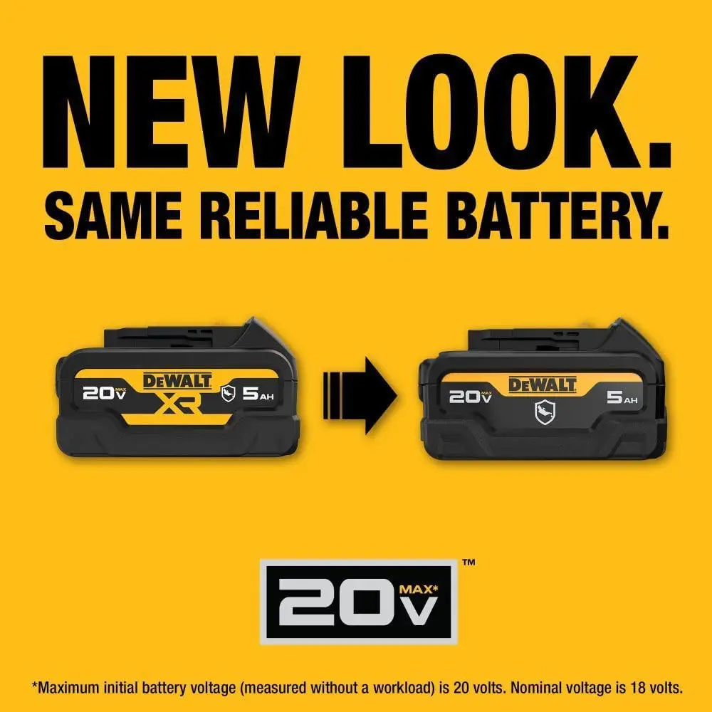 DEWALT 20V MAX Oil-Resistant 5 Ah Battery (DCB205G)