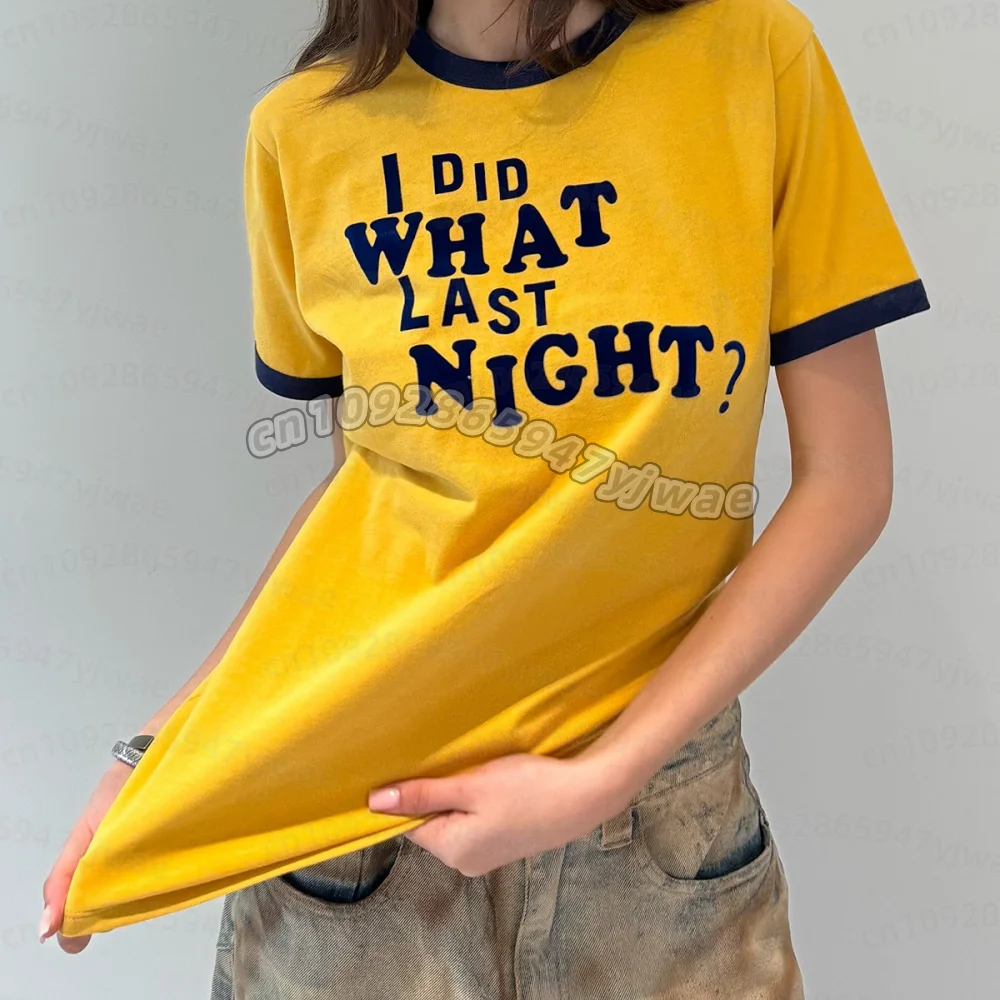 2026 Yellow _i Did What Last N - Anime Merchandise Clothes recension och pris