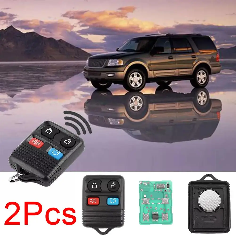 2Pcs 4/3Button Car Keyless Entry Remote Key Fob 315MHz Clicker for FORD Crown Victoria Escape Excursion Explorer Focus Q1Y1