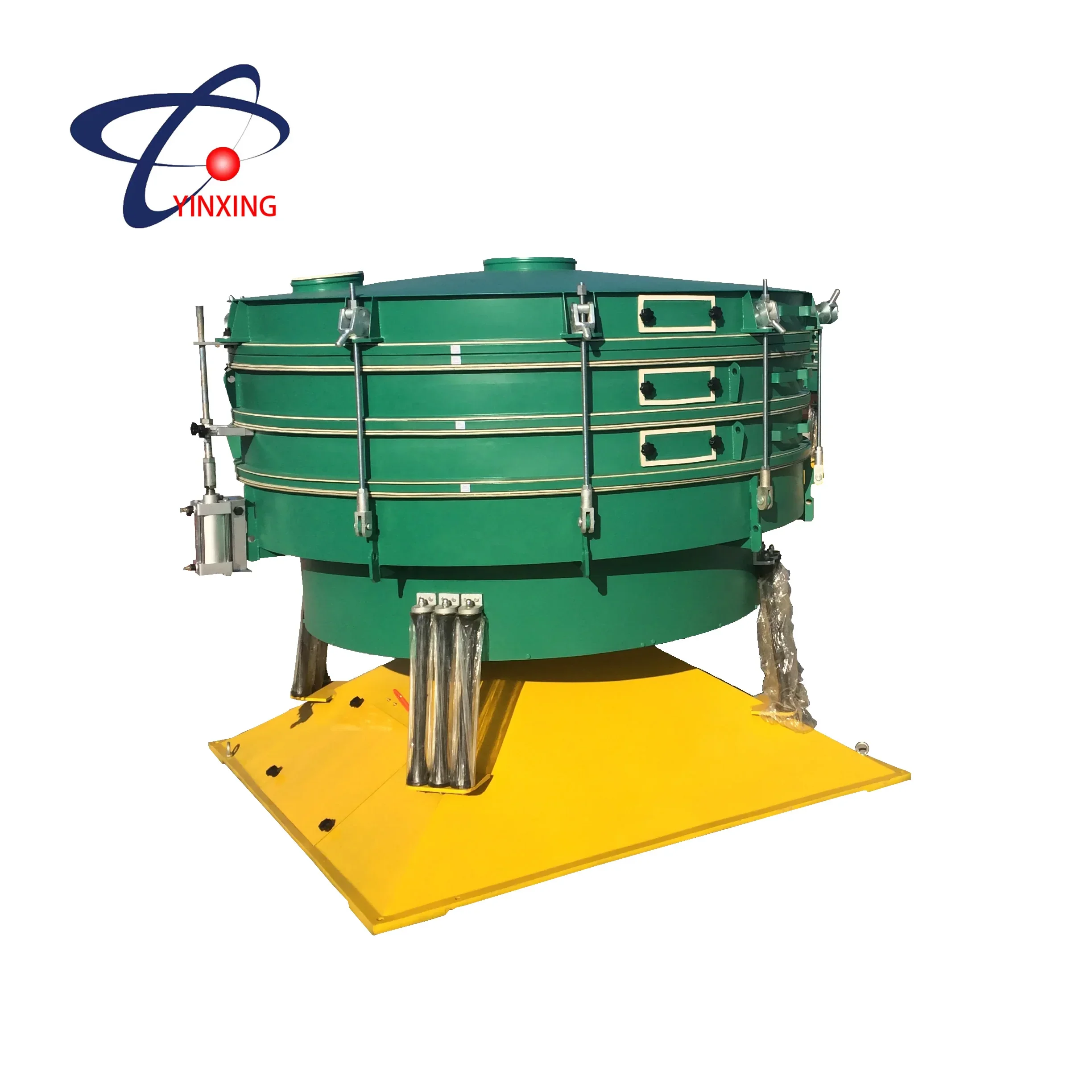 Small Ultrasonic Automatic Vibrating Screen Sieve Electric Vibro Sieve Shaker Cassava Chemical Powder Sifter Machine