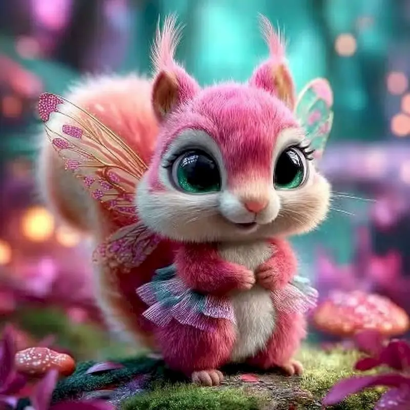 

5d Diamond Painting Living Room Decoration Rhinestone Of Picture Squirrel Full Round/Square Diamond Art For Beginners