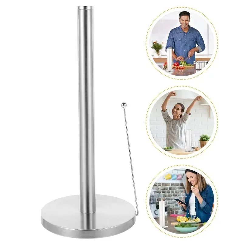 

Latest Models of Stainless Steel Paper Towel Holder Paper Roll Holder, Vertical Paper Towel Holder Universal Paper Roll Holder