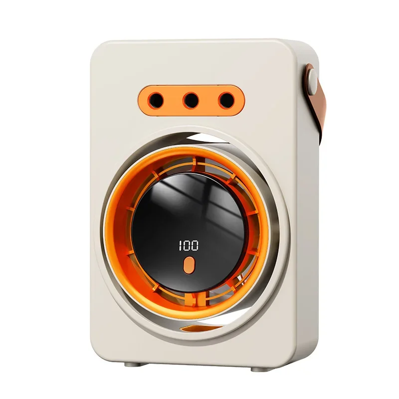 

2026 New Trend Portable Mini Fan 3-in-1 Rechargeable with LED Light And Power Bank Function - Compact Personal Cooling Fan