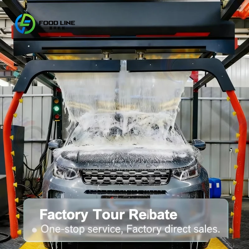 Customized Electric High Pressure 7MPa Automatic Touchless Car Washing Machine with Dryer