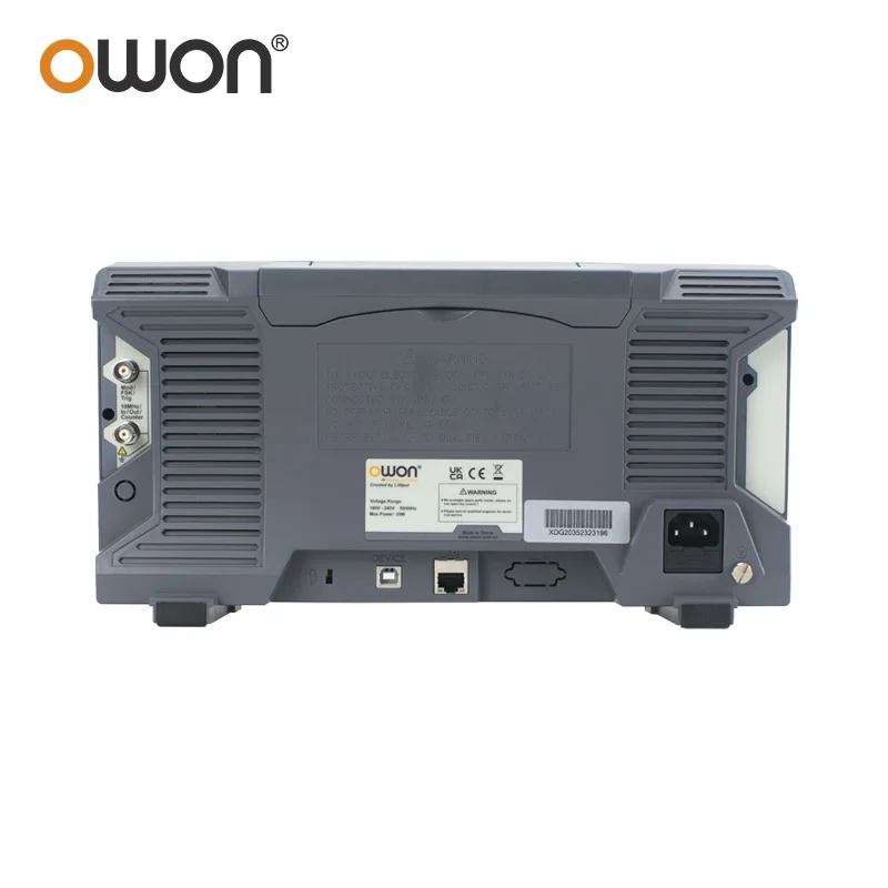 OWON XDG2030 Arbitrary Waveform Signal Generator 30MHz 500MSa/s 2CH 7 inch Multi-Touch Screen 14 bits 10Marb Waveform Length