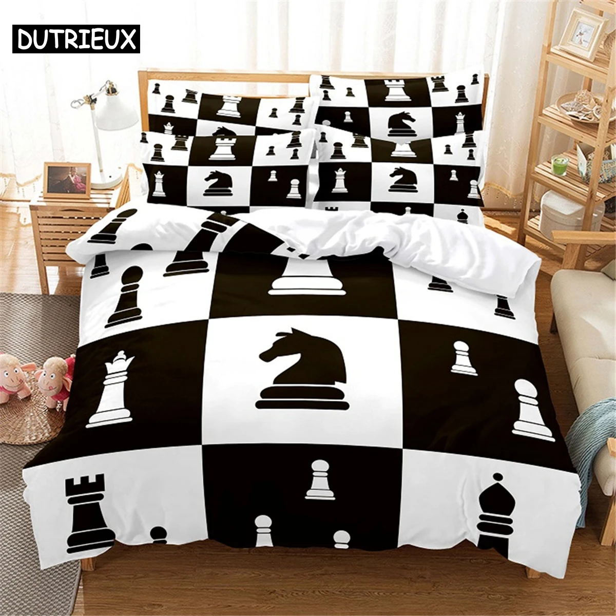 

3D Digital Bedding Set Queen Bedding Duvet Cover Set Bedding Set Bed Cover Cotton Queen Bedroom Bed Cover Set Bed Set Bedding