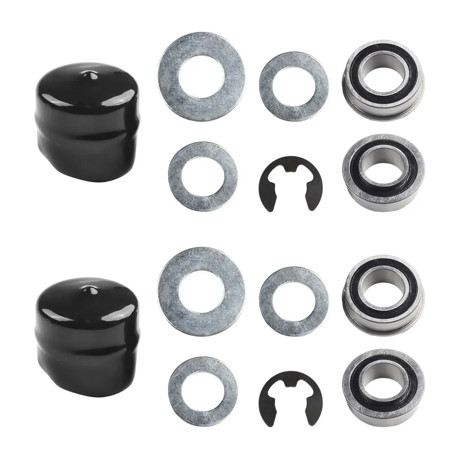 9040H Front Wheel Bushing To Bearing Conversion Kit Compatible For Poulan Husqvarna Lawn Mower