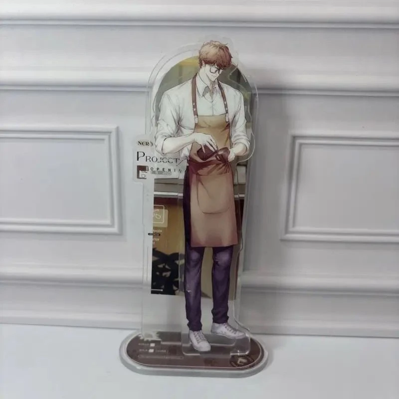 Anime Nerd Project Luke Andrew Cosplay Standing Plate Acrylic Figure Stand 2Pcs/set Desktop Ornament Decoration Prop