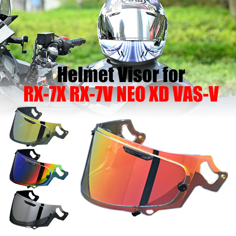 Motorcycle Helmet Visor for RX-7X RX-7V NEO XD VAS-V Helmet Shield Wind Shield Uv-cut Dustproof