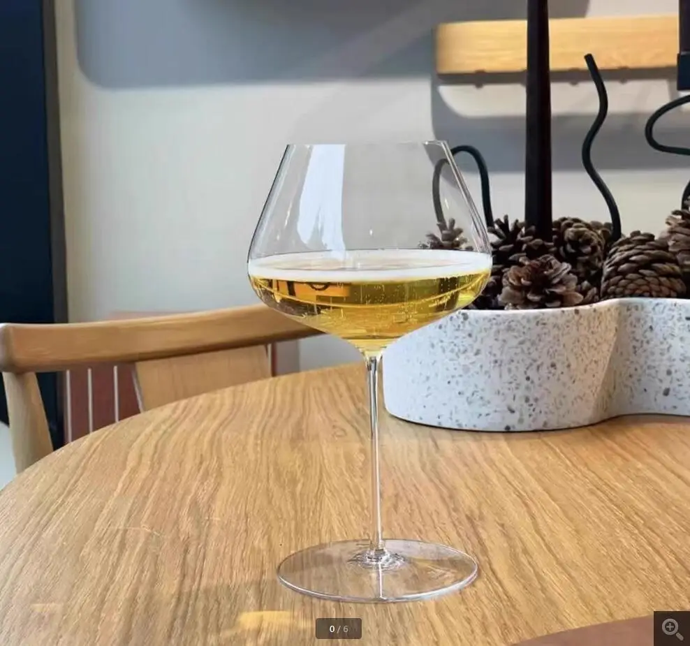 

2PCS Burgundy Bordeaux Zalto Style Banquet Party Wine Glass Extremely Thin Masterly Craft Perfect Flawless Classics Goble