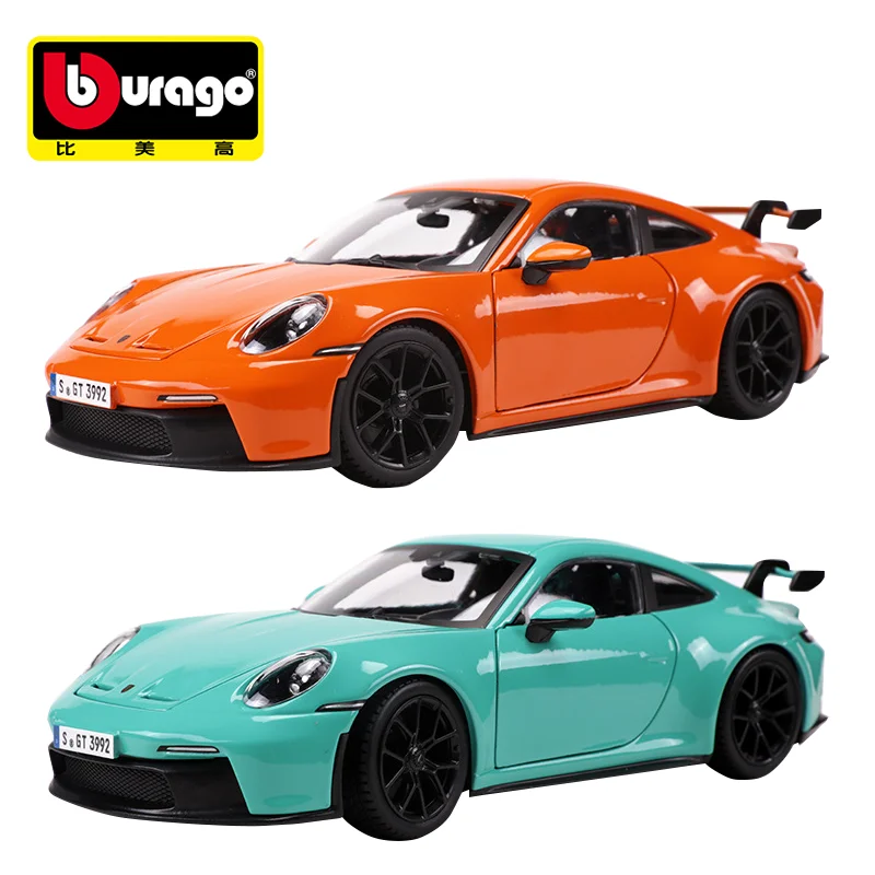 

Bburago 1:24 Scale Porsche 911 Dakar Weissach Alloy Racing Car Alloy Luxury Vehicle Diecast Cars Model Toy Collection Gifts