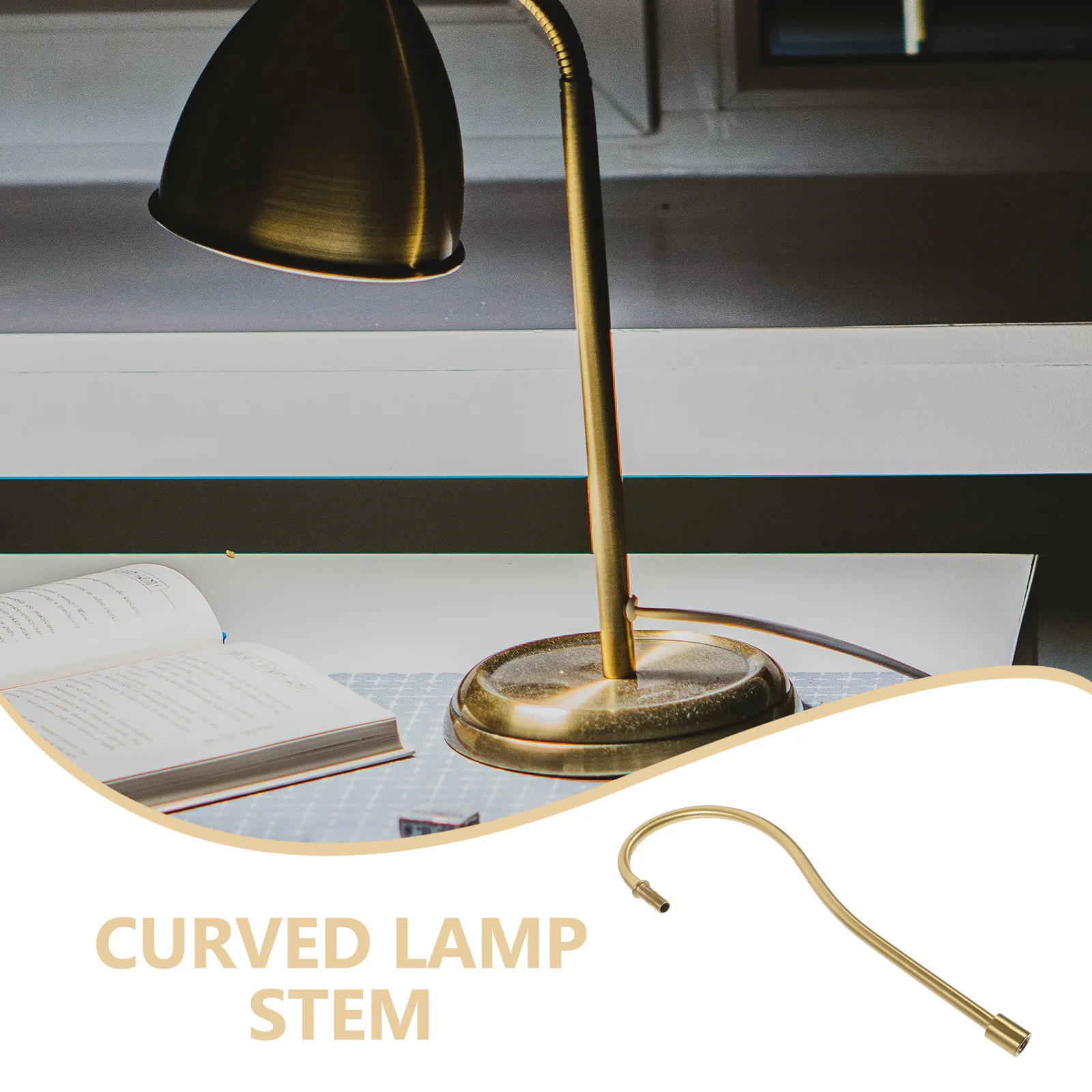 جذع منحني لاستبدال مصباح الطاولة تركيبة إضاءة ملولبة جزء لتقوم بها بنفسك مصباح صنع ملحقات ديكور المنزل ترقية #5