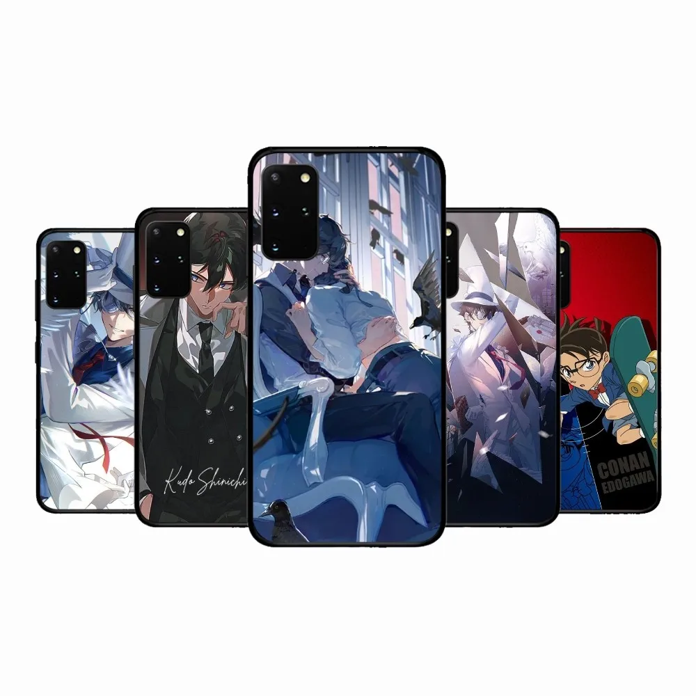 Detective Conan Anime Phone Case For Samsung S 9 10 20 21 22 23 30 23 24 plus lite Ultra FE S10lite Fundas