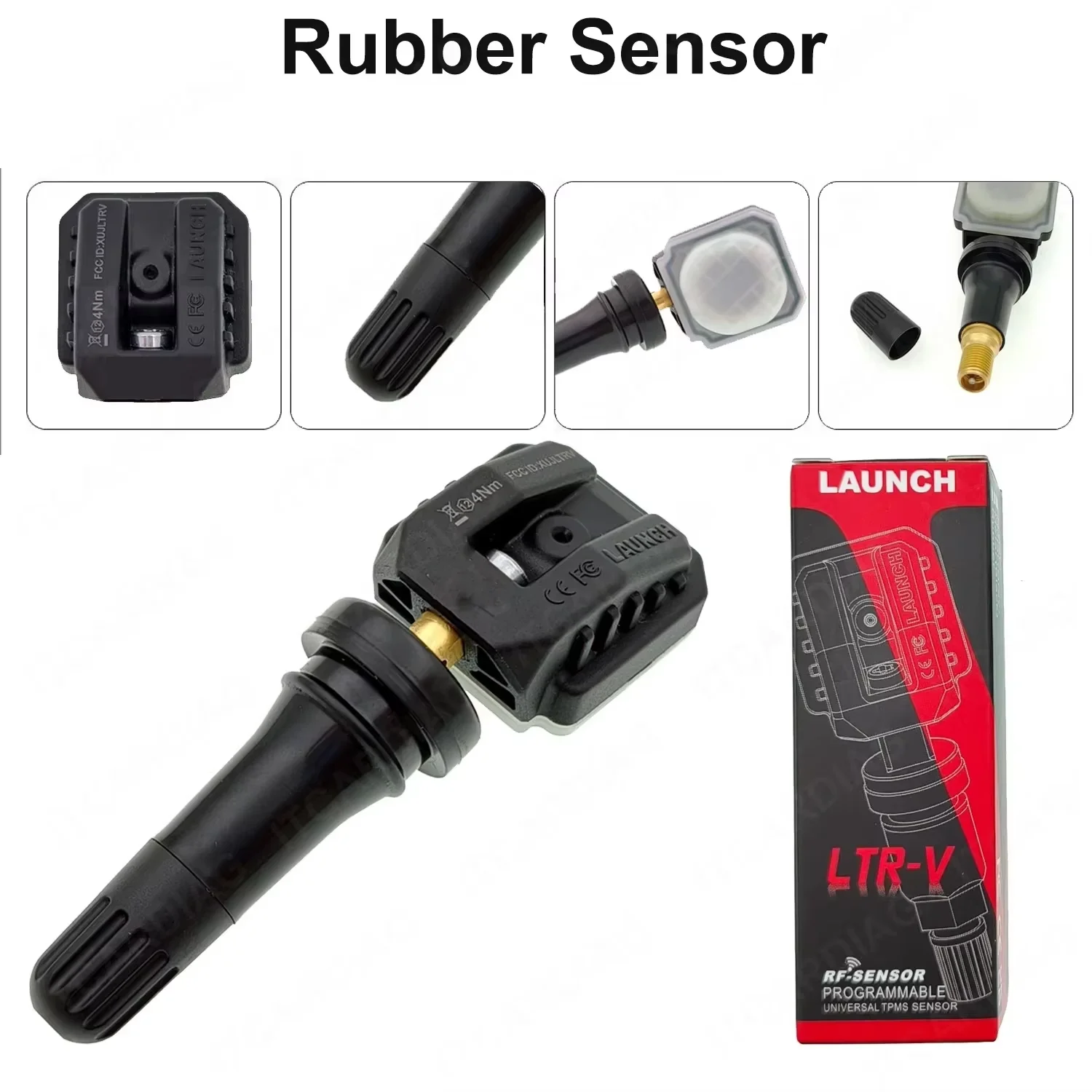 LANCERING X431 Sensor LTR-V 2 in 1 RF-Sensor 315 MHz/433 MHz TPMS Band Reparatie Tools Scanner TSGUN Bandenspanning Sensor Tester Programma