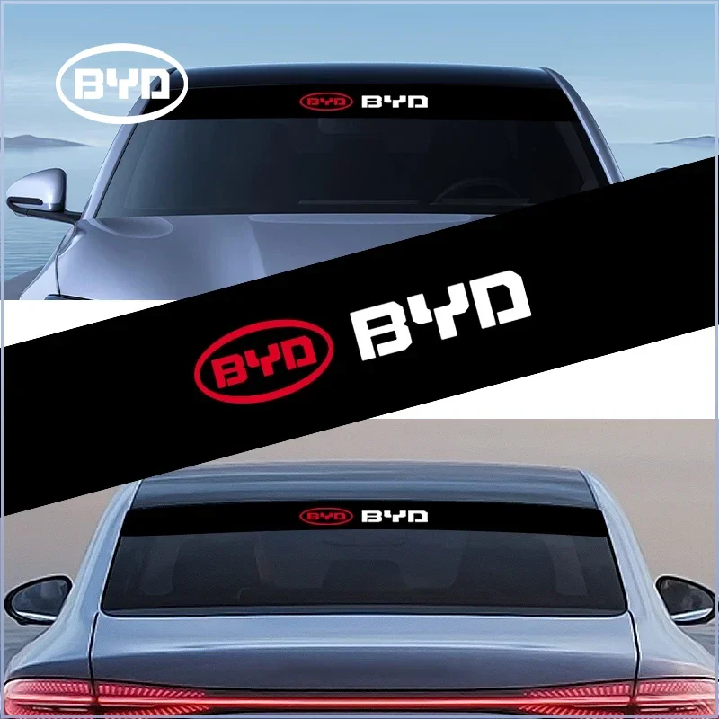 Car Windshield Sticker Fashion Sport Decals Decoration Sticker for BYD All Model S6 S7 S8 F3 F6 F0 M6 G3 G5 G7 E6 Valve Stems