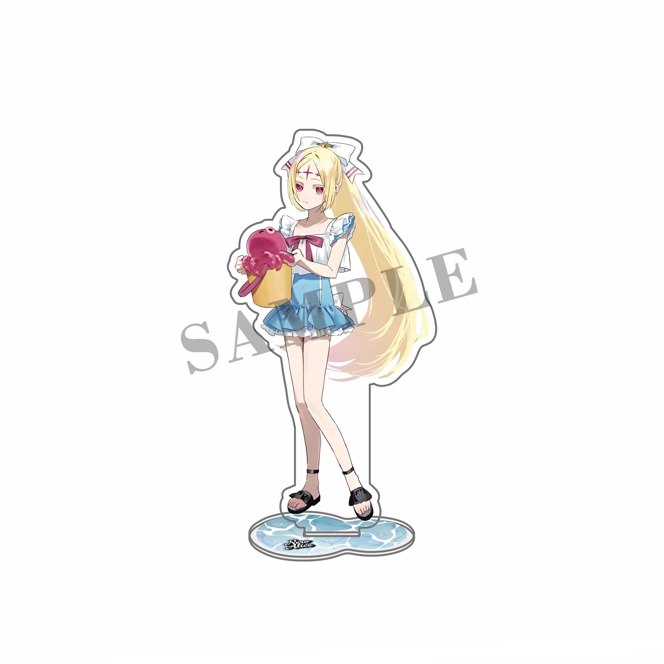 Gushing over Magical Girls！Summer Beach High Transparency Double-Sided Printed Acrylic Stand Desktop ornaments Gifts keychain