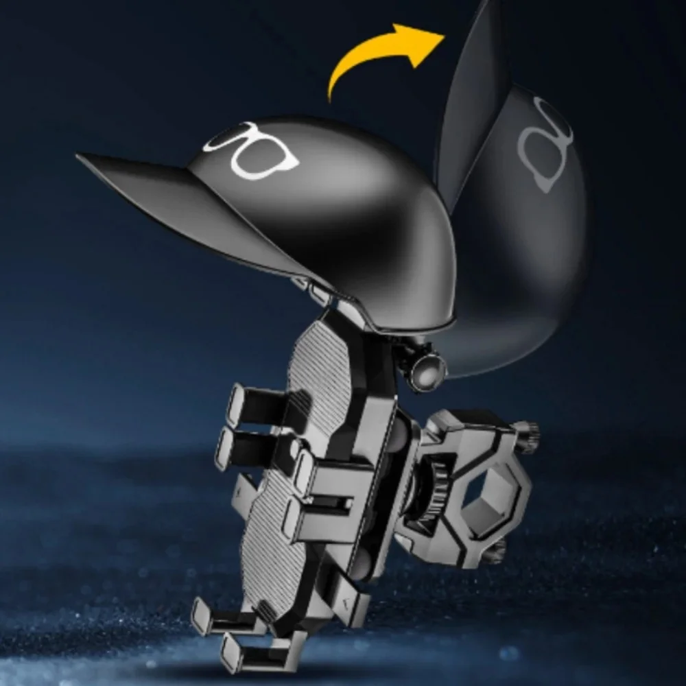 Custodia impermeabile per bicicletta per moto Supporto per telefono per moto Supporto per supporto per manubrio Supporto per telefono per moto per scooter impermeabile