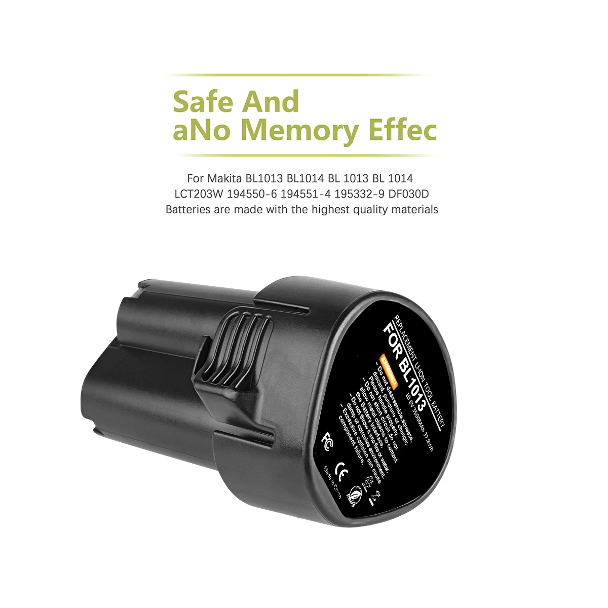 لماكيتا BL1013 BL1014 10.8 فولت 12 فولت ماكس 3000 مللي أمبير بطارية ليثيوم 194551 -4 TD090D TD090DW LCT203W LCT204 194550 -6 DF030D