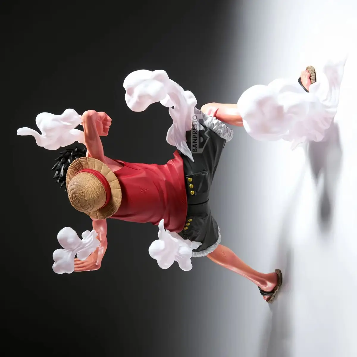 Original BANDAI BANPRESTO ONE PIECE MAXIMATIC PLUS Monkey D. Luffy PVC Anime Figures Action Figure Model Toys