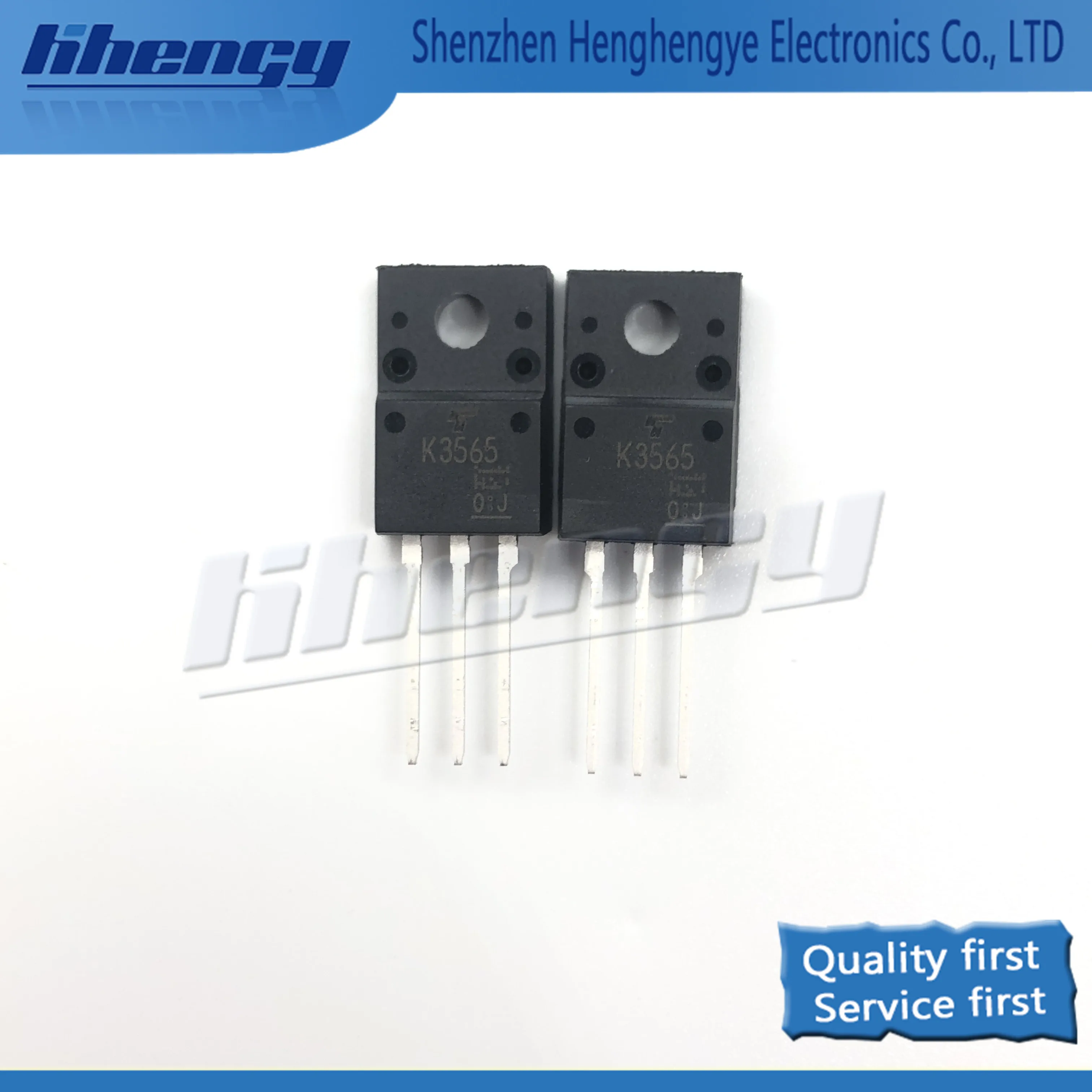 2SK3565 K3565 TO-220NIS N-CH 900V 5A Field-Effect Transistor Original MOS, 1 pieces per order